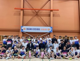 청담클럽자체 배드민트 대회